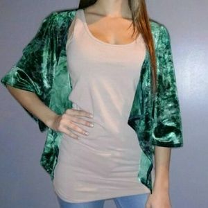 BKE Boutique Green Cardigan